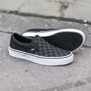 Checkerboard Slip-on Vans